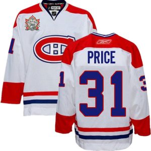 Montreal Canadiens Trikot #31 Carey Price Authentic Weiß Reebok Heritage Classic